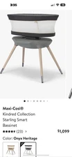 Maxi-Cosi Starling Smart Bassinet Onyx Heritage