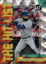 2022 Donruss Isiah Kiner-Falefa #THL-9 The Hit List Diamond Texas Rangers 34B