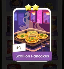 Monopoly Go _ Scallion Pancakes _ 2 stars ⭐ Sticker