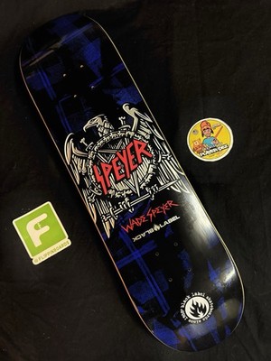 RARE Wade Speyer Blue Eagle Plaid Black Label Skateboard Deck Pro