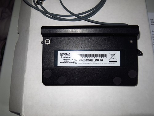 Topaz Systems T-S460-HSB USB Electronic Signature Capture 1x5 Pad - 第 3/4 張圖片