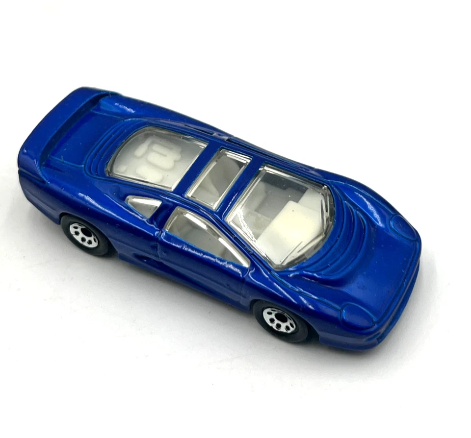 Matchbox MB31 Jaguar XJ220 Supercoche Azul Escala 1:64 Diecast 1993 Coche Deportivo Nuevo en Caja Foto 2 de 4