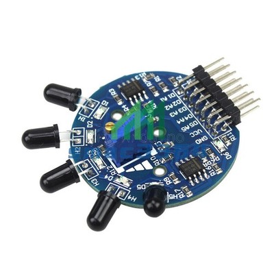1Stks 5 Way Flame Sensor Module Digital Analog Output Fire extinguisher Robot