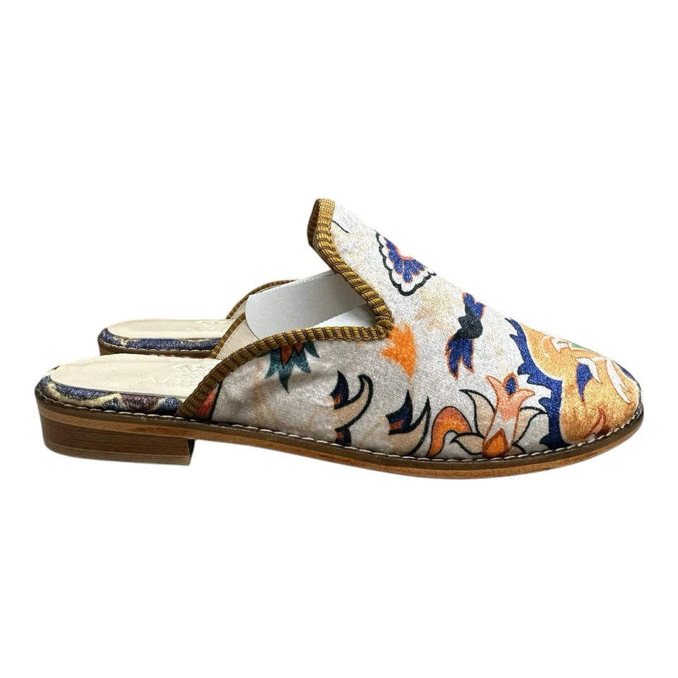 Zapatilla de terciopelo hecha a mano US-10,5 (EU-41) (suela-cuero duro. forro-piel de cordero) Foto 2 de 4