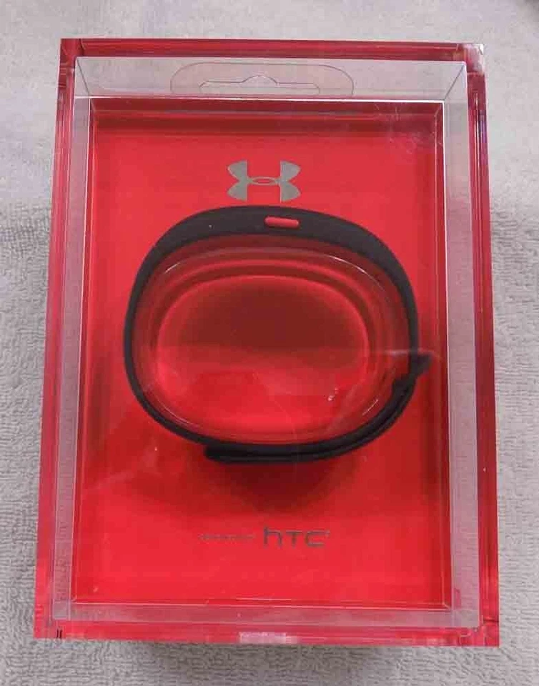HURLEY UNDER ARMOUR Fitness Tracker Black Red Band c/HTC * NOVO LACRADO FRETE GRÁTIS - Imagem 2 de 4