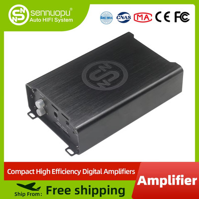 2 Channel Car Amplifiers Bridge 1000W Monoblock Amplifier Class D Digital Full R