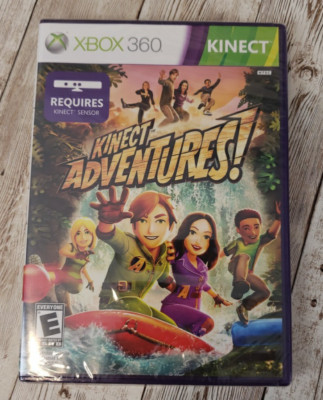 Kinect Adventures (Microsoft Xbox 360, 2010) CIB -- Brand New!  FACTORY SEALED!