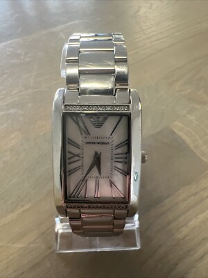 Emporio Armani Sportivo Ladies Watch AR3169 Emporio ARMANI Ar3169 Ladies Diamond Watch - 2 Year for sale  main image 3