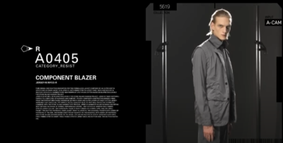 Stone Island Shadow Project Rare Component Blazer JERSEY-R/NYCO-R