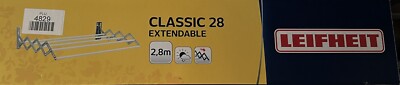 Leifheit Wandtrockner Classic 28 ausziehbar Wandwäschetrockner Wäscheständer NEU