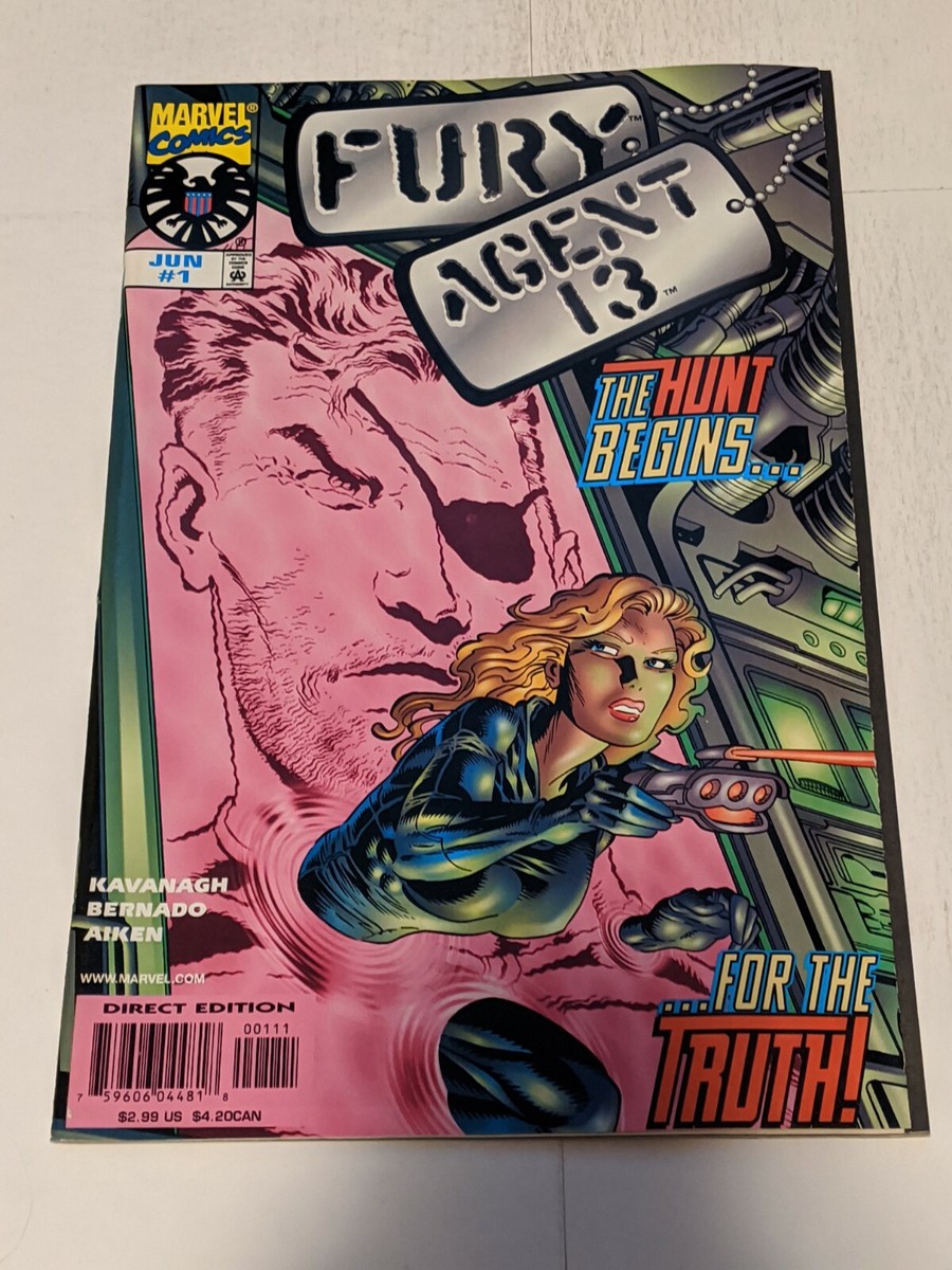 Fury #3 January 2002 Marvel Comics Nick Fury Ennis Robertson