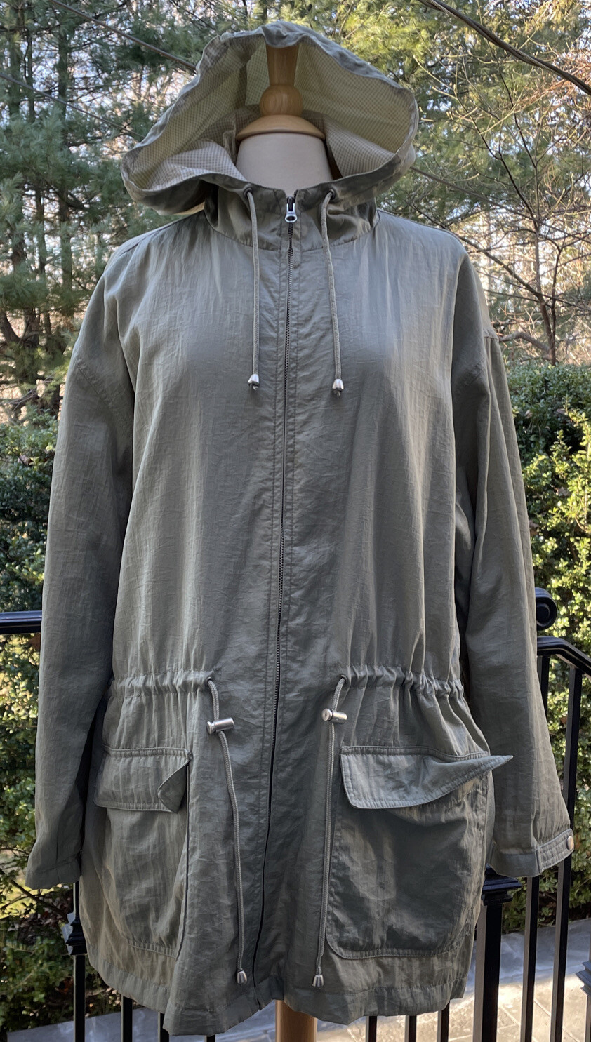 GAP Parka Vtg Water repellent Rain Coat 