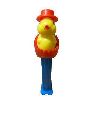 EASTER BABY CHICK in EGG ''VINTAGE PEZ DISPENSER''-MADE IN HUNGARY-HARD TO FIND