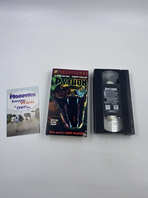 PYTHON (2000) VHS Casper Van Dien, Robert Englund, William Zabka, Jenny McCarthy