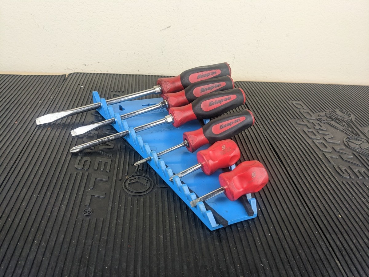 az234 Snap on Instinct Soft Grip Combination Screwdriver Set SGD