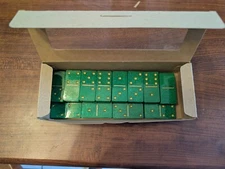 Handmade Epoxy Resin Dominoes Double Six Domino Game Set