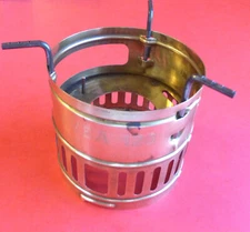 Vintage SVEA 123 MAX Sievert Stove stamped Windscreen w/ Pin for key