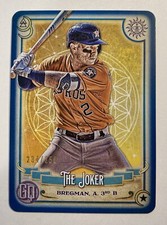 2020 Topps Gypsy Queen Alex Bregman Indigo /250 #TOD-16 Astros