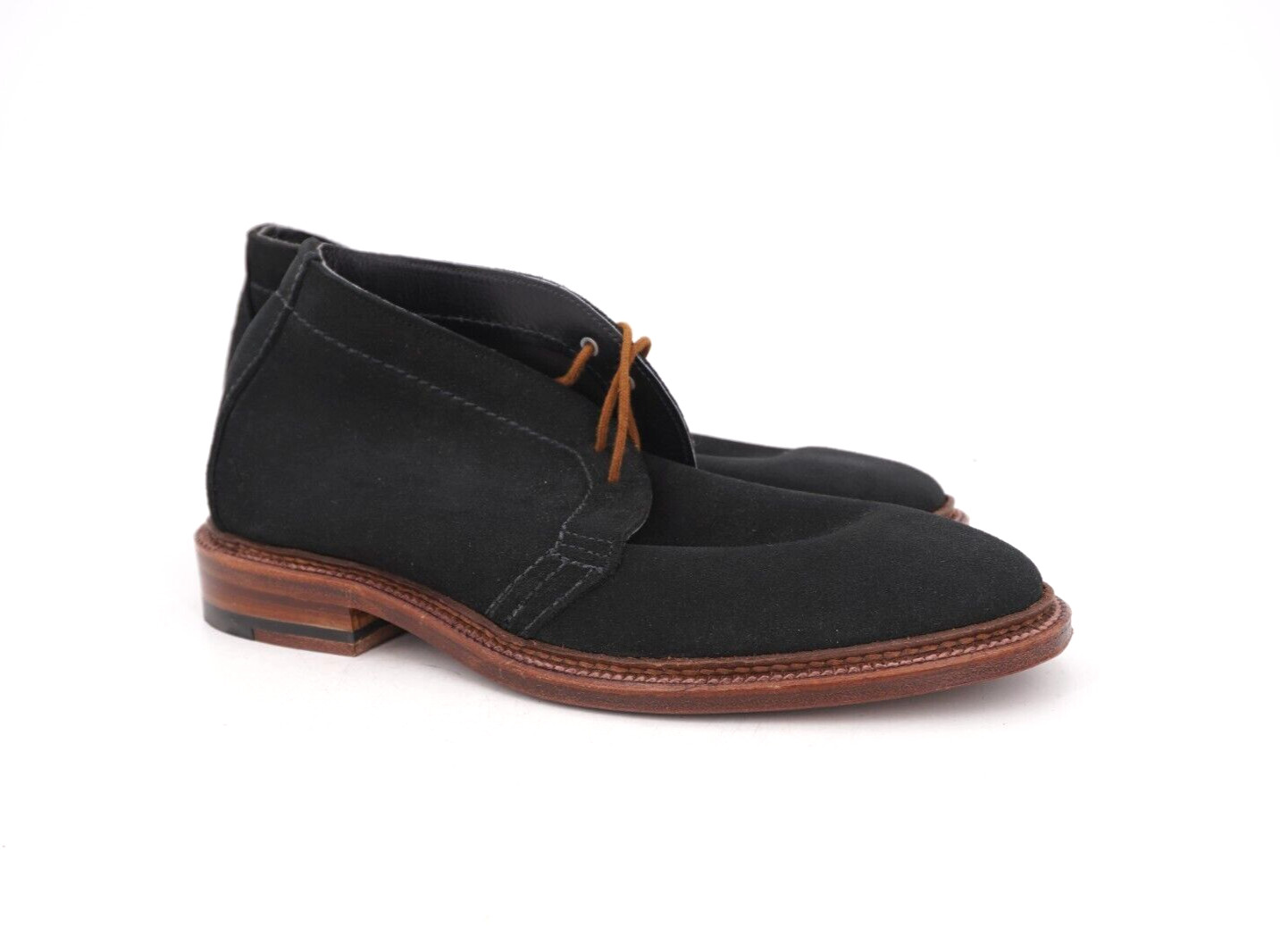 Alden 1497 Black Suede Chukka