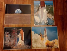 4 Beautiful Clear NASA Space Shuttle Collection Photos Prints Posters 16 x 20