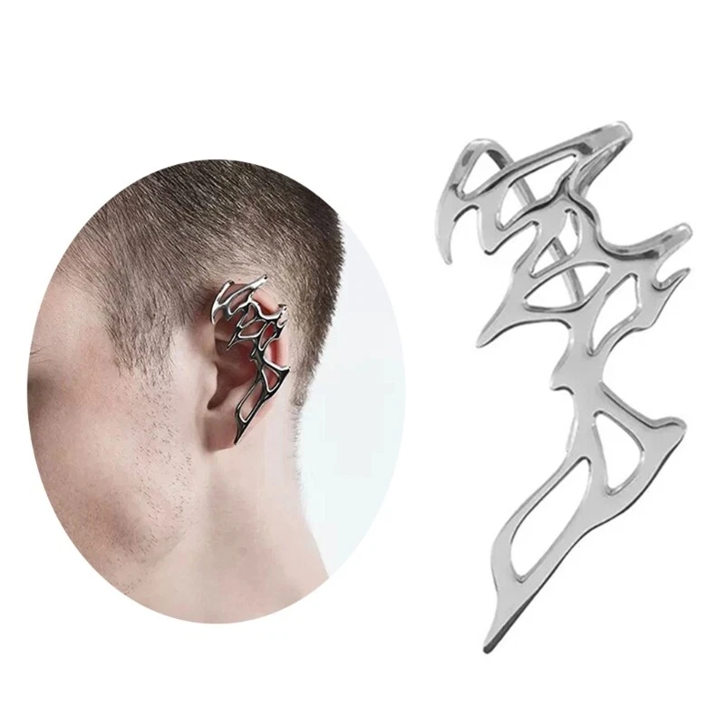 Metal store ear cuff