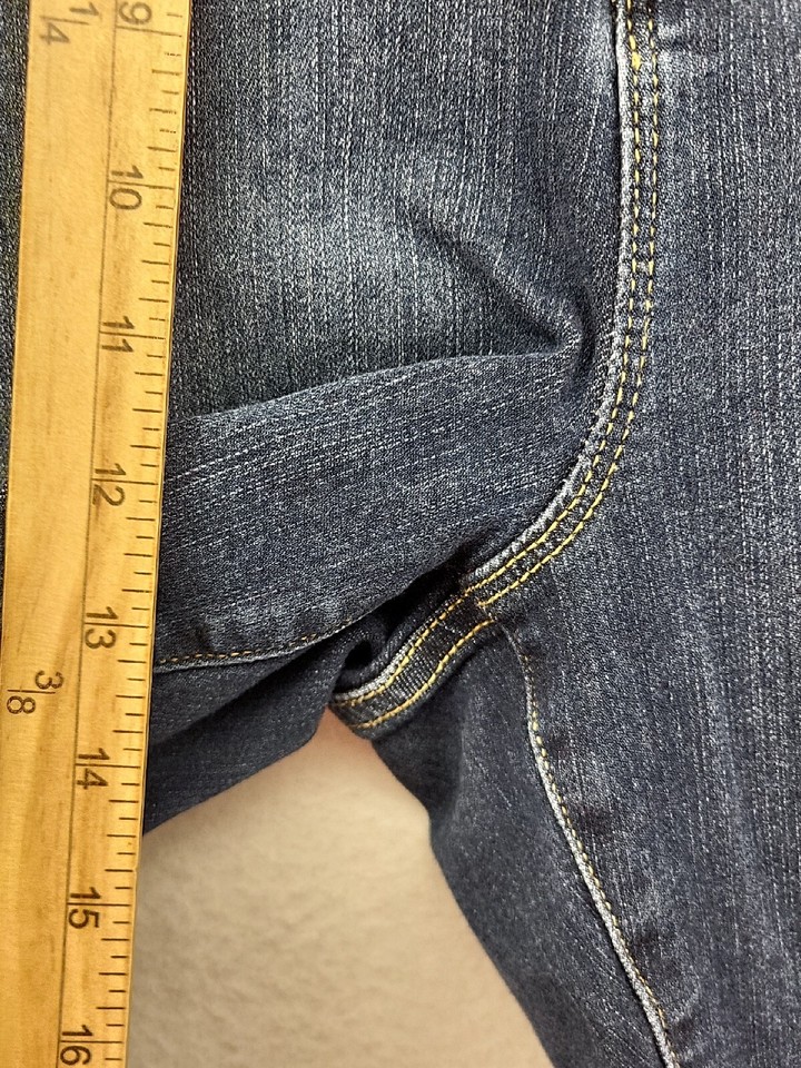 Torrid Premium Womens Jeans Blue 24R Plus Sky High Slinny Denim Stretch