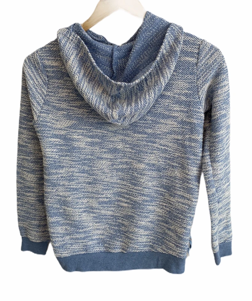 7 适合全人类粉色女孩毛衣拉链连帽衫 XL 系带侧口音 -J — 第 3/4 张图片