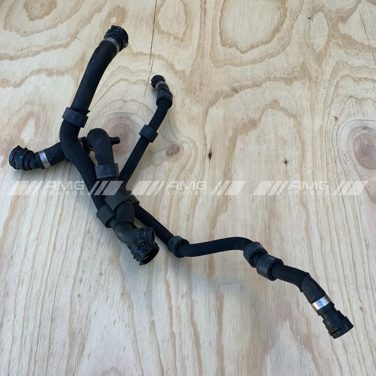 Genuine Mercedes OEM C117 M133 coolant line for oil cooler CLA45 
