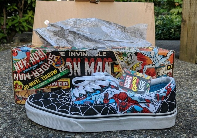 marvel vans spiderman