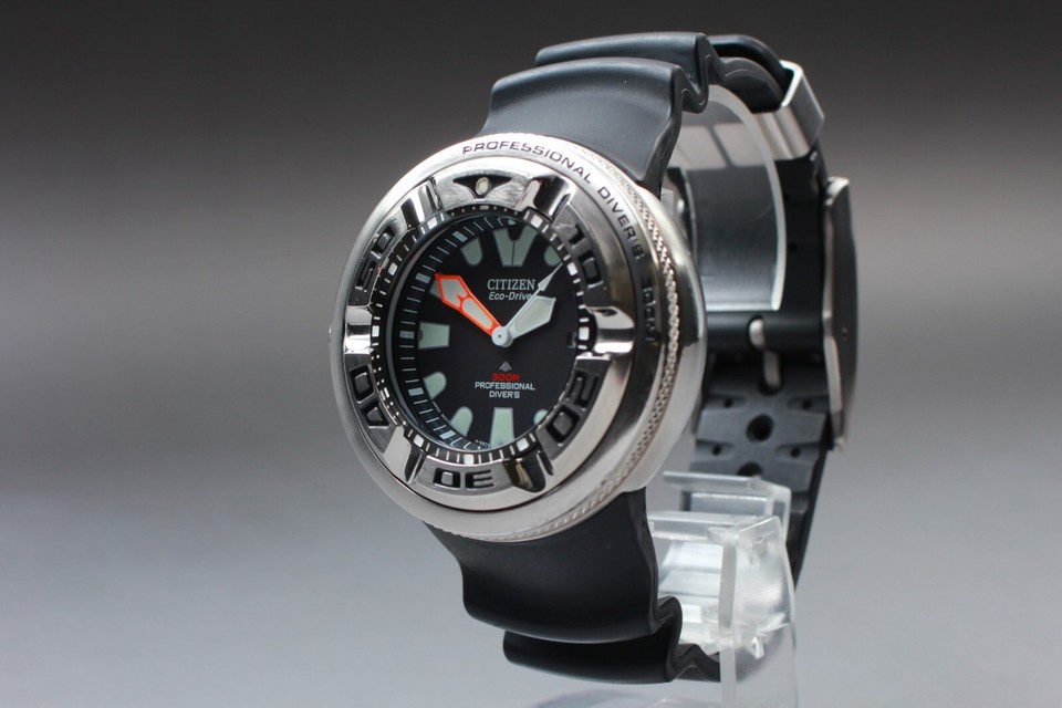 Citizen Eco Drive Watch Set Silver Brushed Finish Watch Case Adapter For Citizen Eco-Drive Diver's B873-S057892 Stainless Steel Watch Case Japan - Foto 12