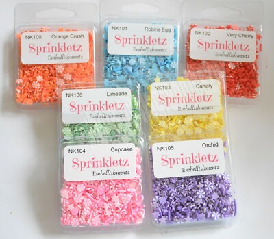 Color Sprinkletz / Buttons Galore / Shaker Cards & Crafts / Choose Color 