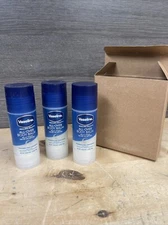 3 Pack Vaseline All Over Body Balm Jelly Stick, Travel Size 1.4 Oz Each New