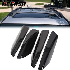 4Pcs Roof Rack Bar Rail End Cover Shell Cap For TOYOTA 4Runner 2003-2009 4-Door