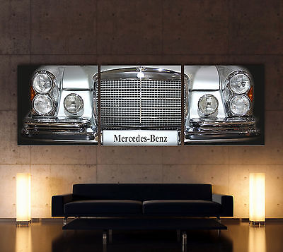 Mercedes Benz Se C W111 W112 W109 W108 Toile Image Art Classique Tableau  Mural | eBay