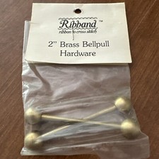 Brass Bellpulls Qty 2- 2 Inches Long