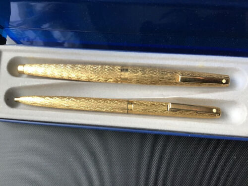 Lady Sheaffer  Gold Plated FP & BP Set. Vintage - Picture 1 of 2