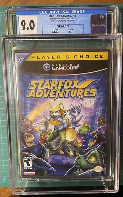 Starfox Adventures PC GC CGC 9.0 B+ no VGA Wata