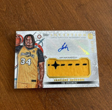 Jahzare Jackson 2022 Topps Inception OTE Patch Auto IARCJJ1 YNG Dreamerz 106/149