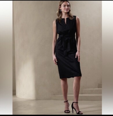 chinese dress ladies Linen Shift Dress  Banana Republic
