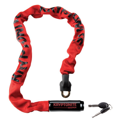 Kryptonite Integrierte Kette Keeper 785 Integrated Chain Farbe Rot 7 mm x 85 cm