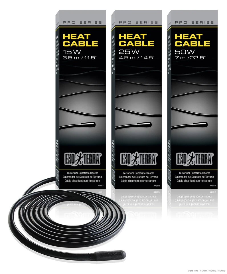 Exo Terra Heat Cable / Terrariensubstratheizer / Heizkabel - 25w mit 4,5m - Bild 1 von 1