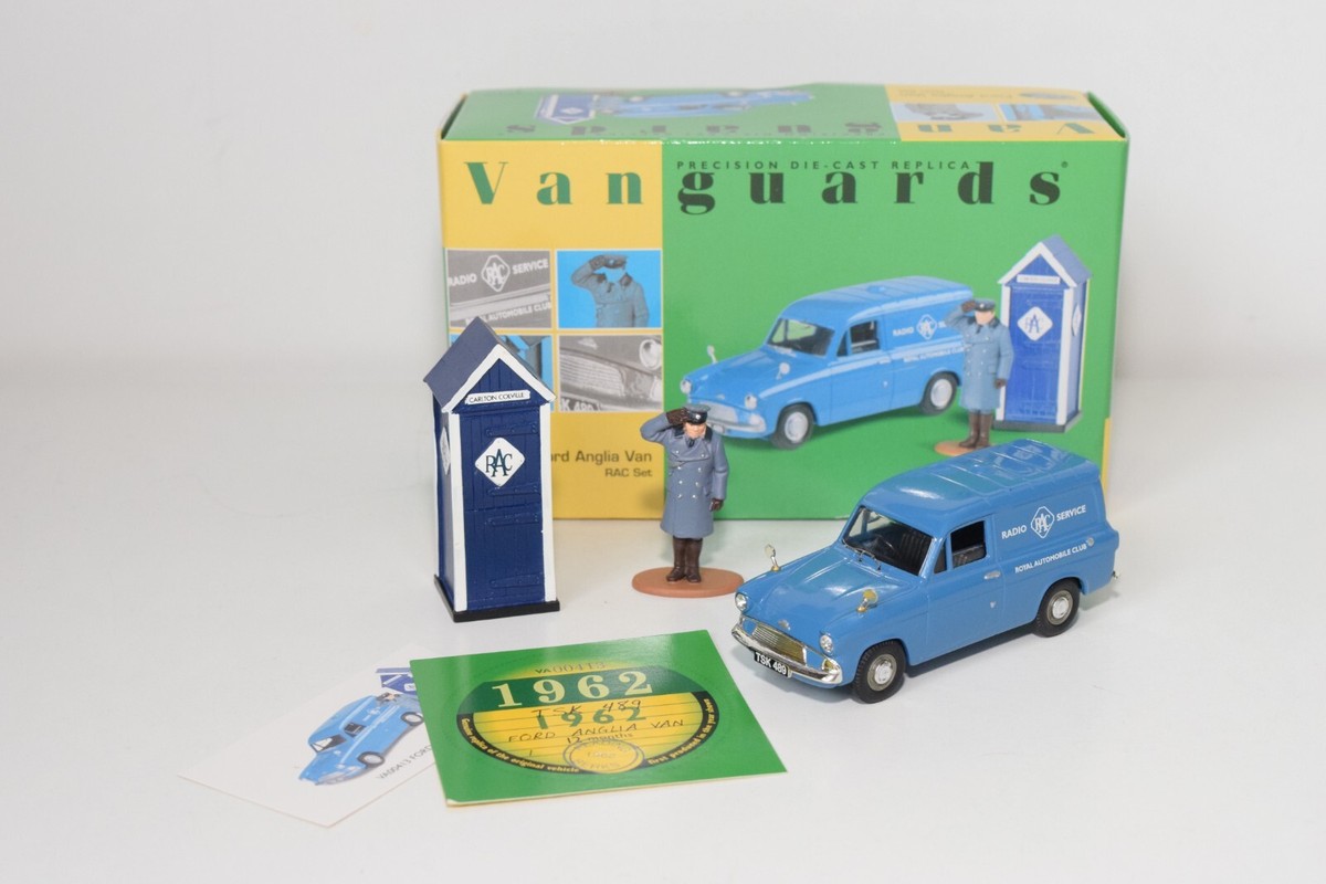 レア物Vanguards 1/43 FORD ANGLIA VAN A67 1:43 VANGUARDS VA00413 FORD ANGLIA VAN RAC SET RADIO