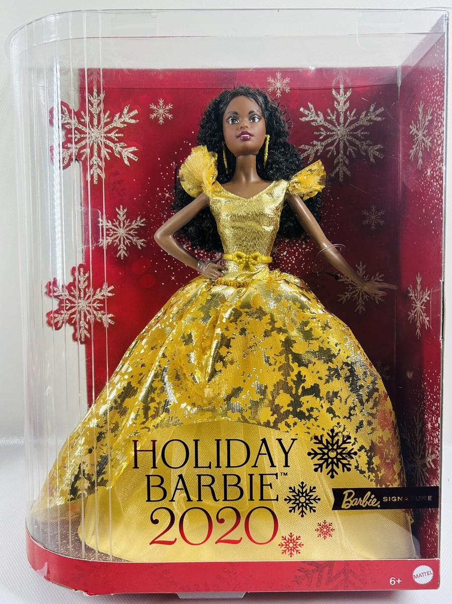 2020 Holiday Barbie, GHT55, African American, NRFB, Model Muse