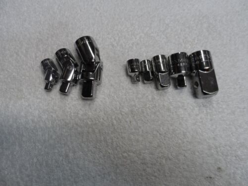 Craftsman 1/4" 3/8" 1/2" 3/4" Drive Socket Adapter + Swivel Joint Set - 8 pcs - Picture 1 of 1