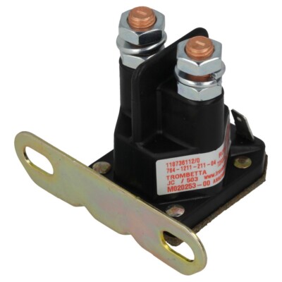 Genuine GGP Solenoid - 118736112/0 4 WHEELS FRONT MOWER Part for 