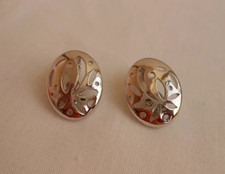ORECCHINI MONET COLORE ARGENTO CLIP A PRESSIONE