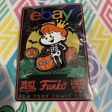 Pin Funko X eBay Freddy Skeleton EXCLUSIVO NYCC 2023 LE1700