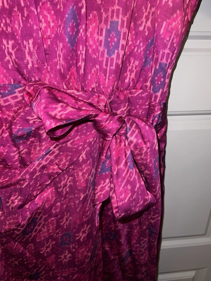 Lauren Ralph Lauren Womens Pink Collar Side Tie Daytime Shirt Dress NWT Size 4 - Image 4 of 4