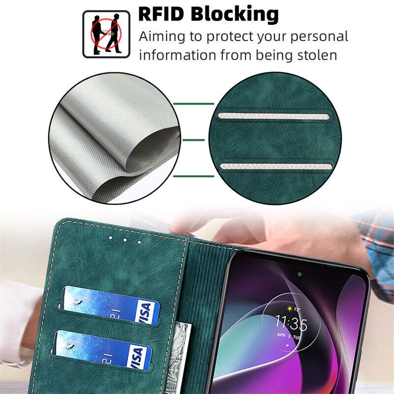 Magnetic Flip Wallet Phone Case For Oneplus 13 12 10 11 9 8 7 6 N20 Nord 5 CE 5 - Image 4 of 4