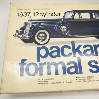 バンダイ★ 1937パッカードクーペロードスター1/16 ☆【未組立】バンダイ 1937 パッカード・クーペ・ロードスター 1/16